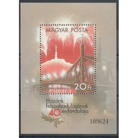 Hongrie - 1985- No BF 179 - Ponts Dernière Chance