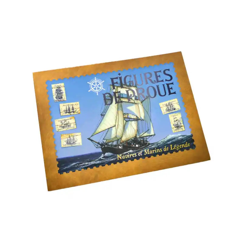 Livre timbré Navires et Marins de légende - Figures de proue N°4016. Garantie Incluse