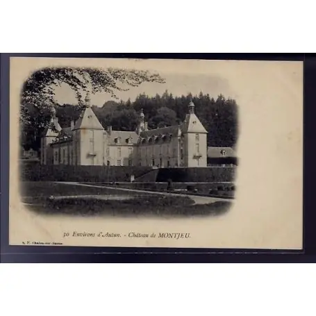 Pas Cher Carte postale 71 - Environs d' Autun - Chateau de Montjeu - Non voyage - Dos non divise