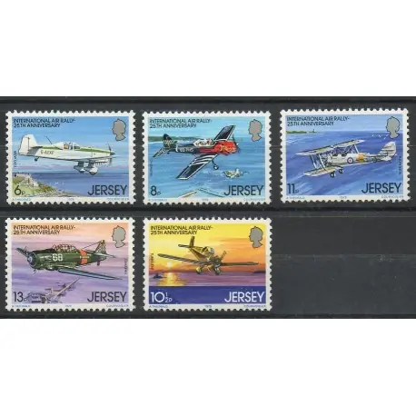 Jersey - 1979- No 192/196 - Avions Original