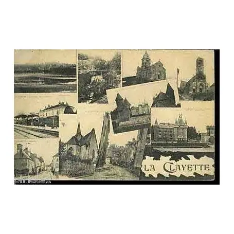 Carte postale 71 - La Clayette - Multivue Dernier Modèle