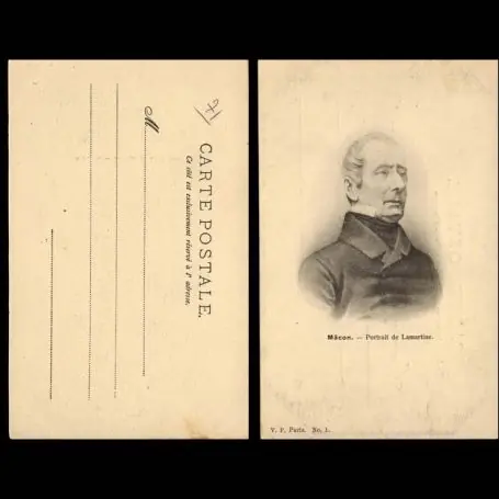 Dernier Modèle Carte postale 71 - Macon - Portrait de Lamartine