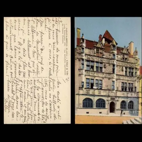 Offre Limitée Carte postale 71 - Paray le Monial - L'Hotel de ville