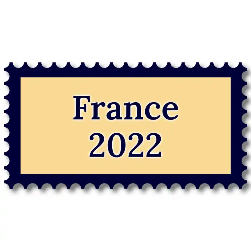 France 2022 année complète de timbres neufs**. Quantité Limitée