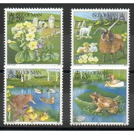 Man (Ile de) - 1997 - No 743/746 - Animaux Bon Plan