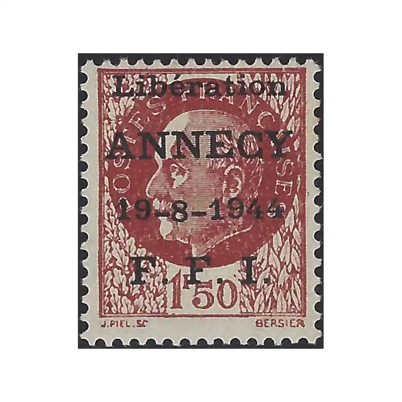 Offre Limitée Libération d'Annecy timbre N°1 neuf**.