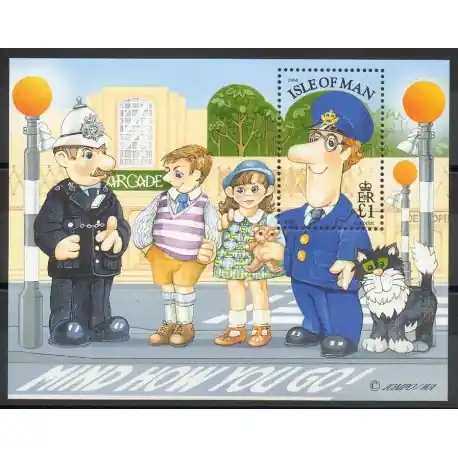 Man (Ile de) - 1994 - No BF 23 - Dessins animés - BD Commander Vite