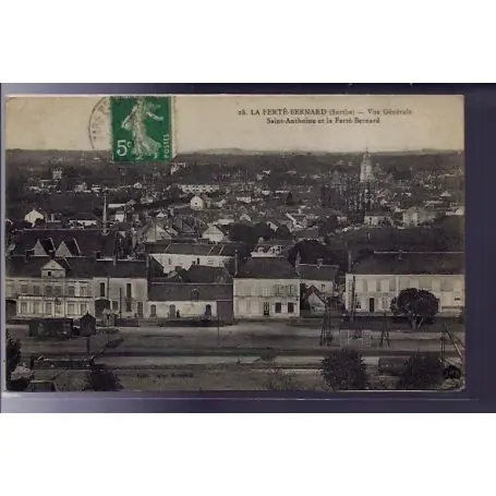 Carte postale 72 - La Ferte-Bernard - Vue generale - Saint-Anthoine et la Ferte-Bernard - V Populaire
