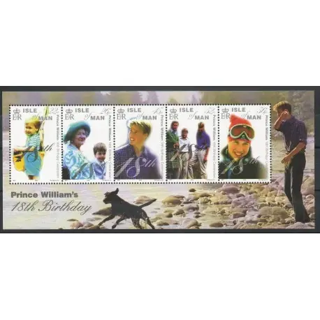 Man (Ile de) - 2000 - No 911/915 - Royauté Tendance