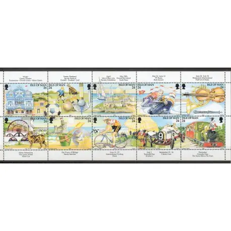 Man (Ile de) - 1994 - No 613/622 Dernier Modèle