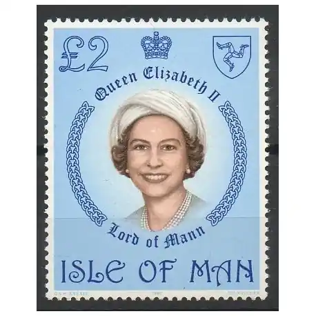 Man (Ile de) - 1981 - No 191 - Royauté Livraison Mondiale