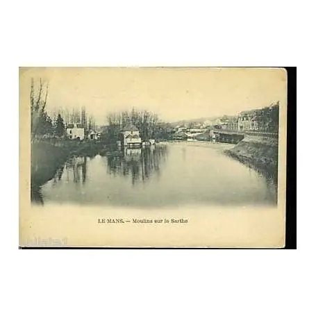 Offre Du Jour Carte postale 72 - Le Mans - Moulins sur la Sarthe
