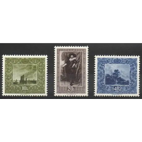 Liechtenstein - 1951- No 263/265 - Peinture Livraison Gratuite