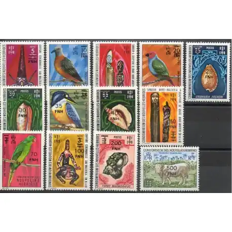 Prix Promo Nouvelles-Hébrides - 1977 - No 450/462