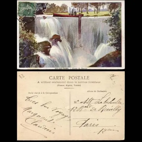 Affaire À Saisir Carte postale 73 - Aix les bains - Chutes du Sierroz