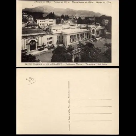Gros Lot Carte postale 73 - Aix les Bains - Hotel Astoria - Etablissement Thermal