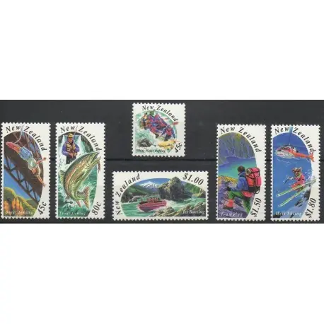 Meilleure Qualité Nouvelle-Zélande - 1994- No 1269/1274 - Sport