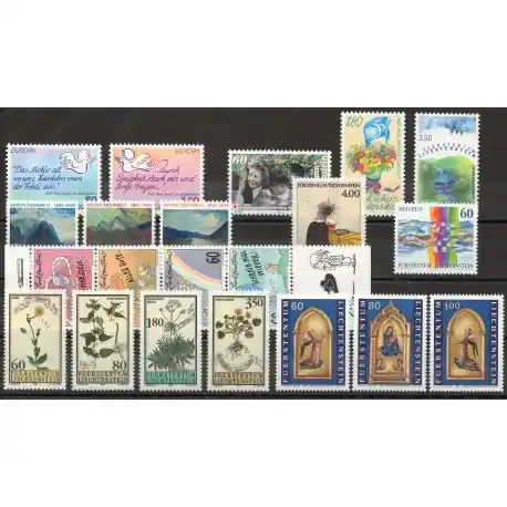 Liechtenstein - Année complète - 1995 - No 1044/1064 Prix Promo
