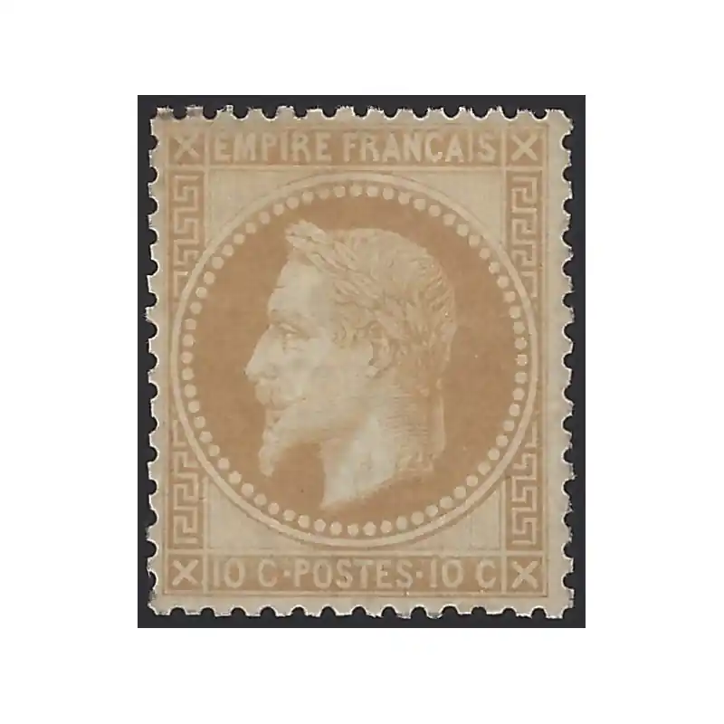 Populaire Napoléon Lauré timbre de France N°28B neuf*.