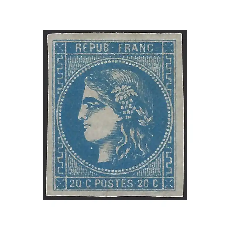 Bordeaux timbre de France N°46B neuf*, R. Prix Promo