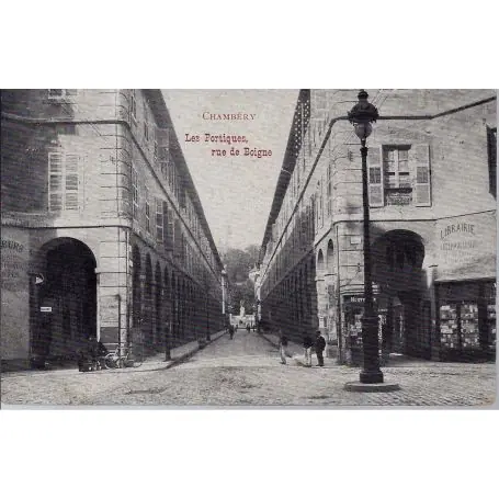 Bon Plan Carte postale 73 - Chambery - Les portiques rue de Boigne