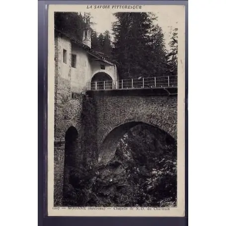 Carte postale 73 - Environs de Modane - chapelle de Notre-Dame du Charmaix - Voyage - Dos d Jusqu’à Épuisement Des Stocks