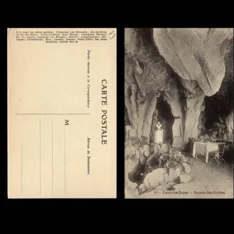 Acheter Direct Carte postale 73 - Evian les bains - Source des Grottes