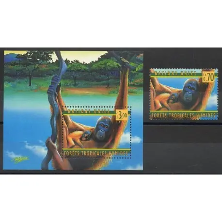 Offre Spéciale Nations Unies (ONU - Genève) - 1998- No 365 - BF 10 - Animaux