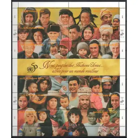 Certifié Nations Unies (ONU - Genève) - 1995 - No 293/304