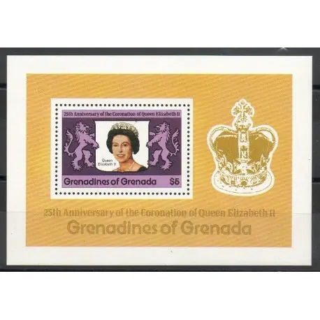 Livraison Mondiale Grenadines - 1978- No BF 35 - Royauté