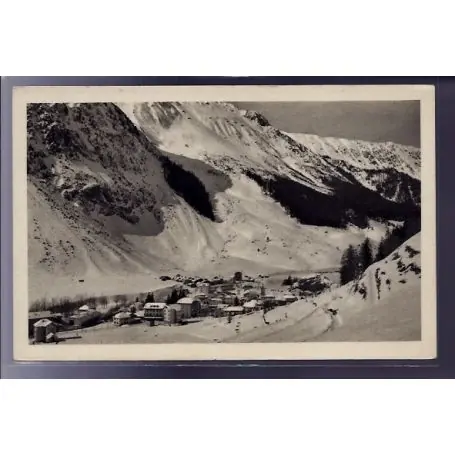 Carte postale 73 - Pralognan - Vu du village des Bieux - Non voyage - Dos divise Satisfait Ou Remboursé