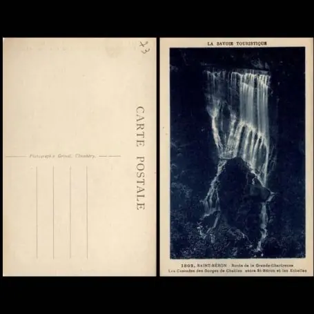 Dernière Chance Carte postale 73 - Saint Beron - Route de la Grande Chartreuse - Gorges de Chailles