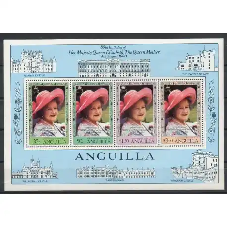 Livraison Express Anguilla - 1980- No BF 33 - Royauté