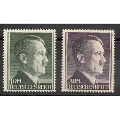 Allemagne - 1941- No 723a/724a - Seconde Guerre mondiale Remise