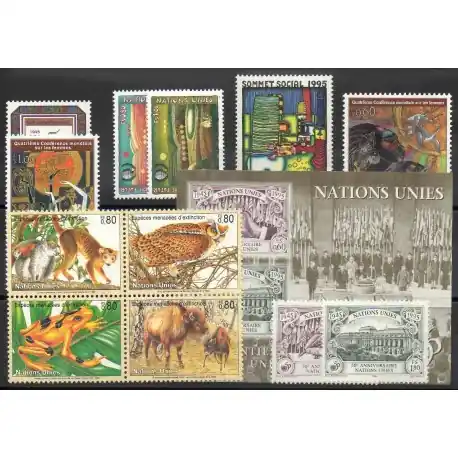 Nations Unies (ONU - Genève) - 1995 - No 281/292 - BF 7 Prix Réduit