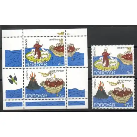 Vente Directe Féroé (Iles) - 1994 - No 254/255 - BF 7