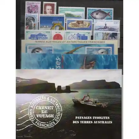 Livraison Gratuite Timbres - Terres Australes et Antarctiques Françaises - Année complète - 2007 - No 453/493 - BF 17/BF18 - carnet voyage