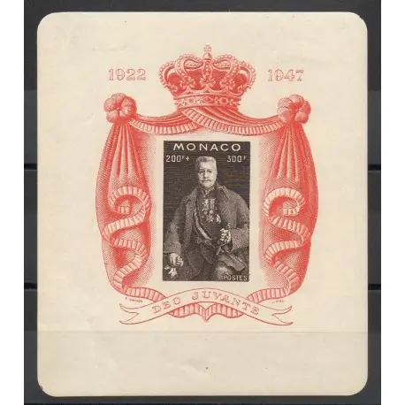 Promotion Saisonnière Monaco - Blocs et feuillets - 1947 - No BF 2 - neuf sans charnière