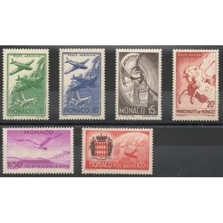 Monaco - Poste aérienne - 1941 - No PA2/PA7 Promotion Saisonnière