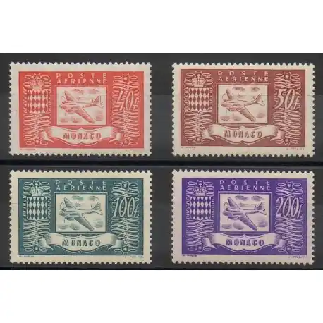 Populaire Monaco - Poste aérienne - 1946 - No PA15/PA18