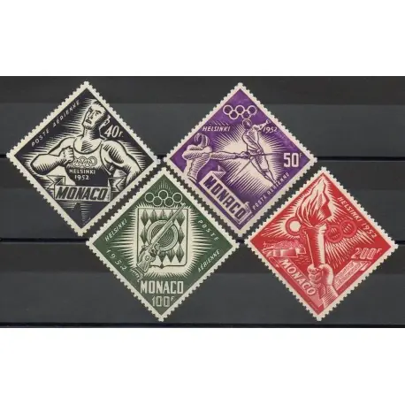 Monaco - Poste aérienne - 1953 - No PA51/PA54 Promotion