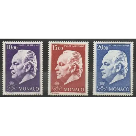 Prix Bas Monaco - Poste aérienne - 1974 - No PA97/PA99