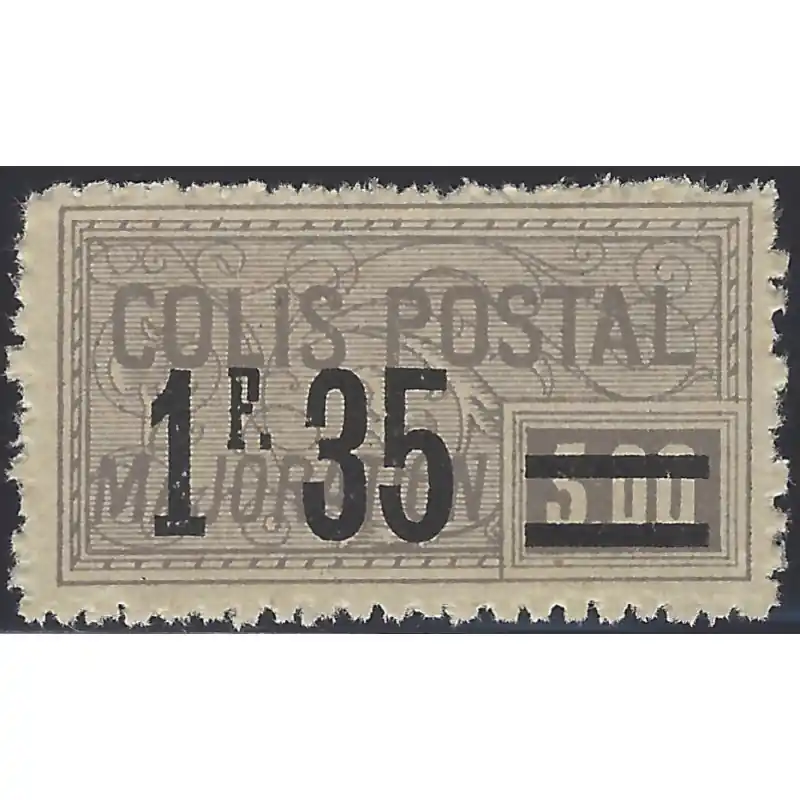 Nouvel Arrivage Timbre pour colis postal de France N°39 neuf*.