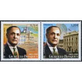 Timbre de collection France - 4970 Paire Premium