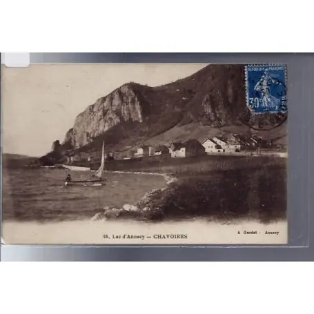 Commander Maintenant Carte postale 74 - Lac d' Annecy - Chavoires - Voyage - Dos divise