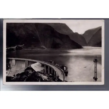 Carte postale 74 - Le Dauphine - le barrage du Chambon sur la Romanche Alt. 1040m - Voyage Affaire À Saisir