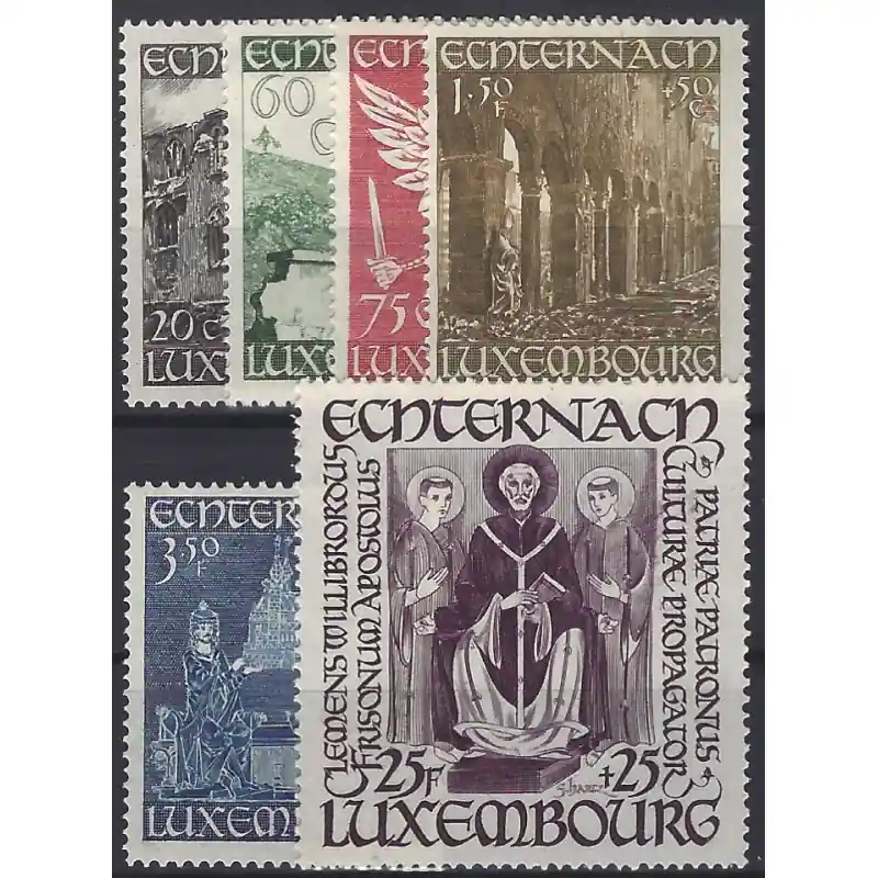 Luxembourg timbres N°392-397 série neuf**. Quantité Limitée