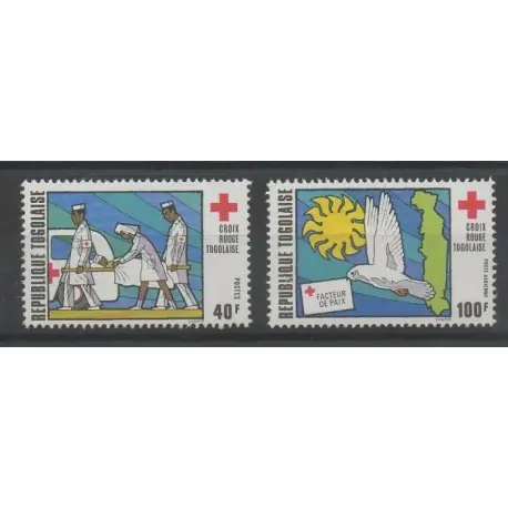 Pas Cher Togo - 1973- No 775 - PA 202 - Santé ou croix-rouge