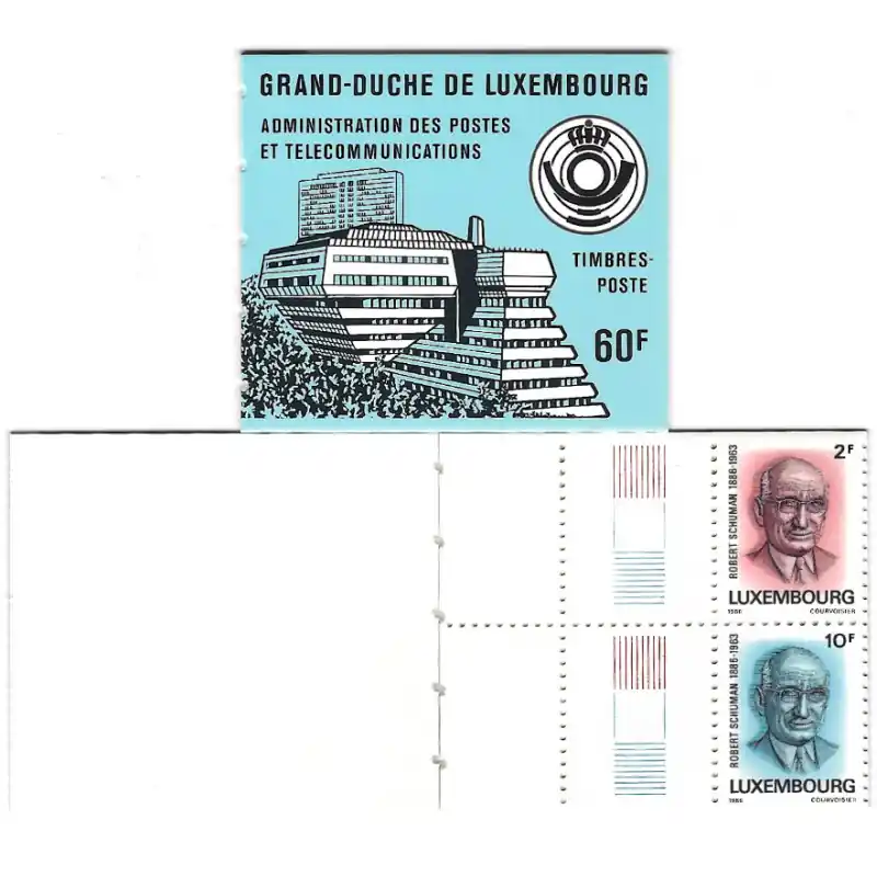 Luxembourg carnet de 10 timbres N°C1106 neuf**. Achat Immédiat