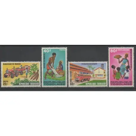 Togo - 1972 - No 744/745 - PA 178/PA179 Vente Directe